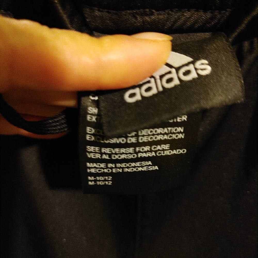 Adidas Pans size 10 12 boy - Picture 2 of 3